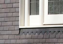 design detail to window frames